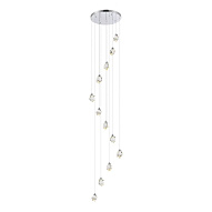 SL6114.103.12 Светильник подвесной ST-Luce Хром/Прозрачный LED 12*3W 3000K КАСКАТО 500_191_2946754